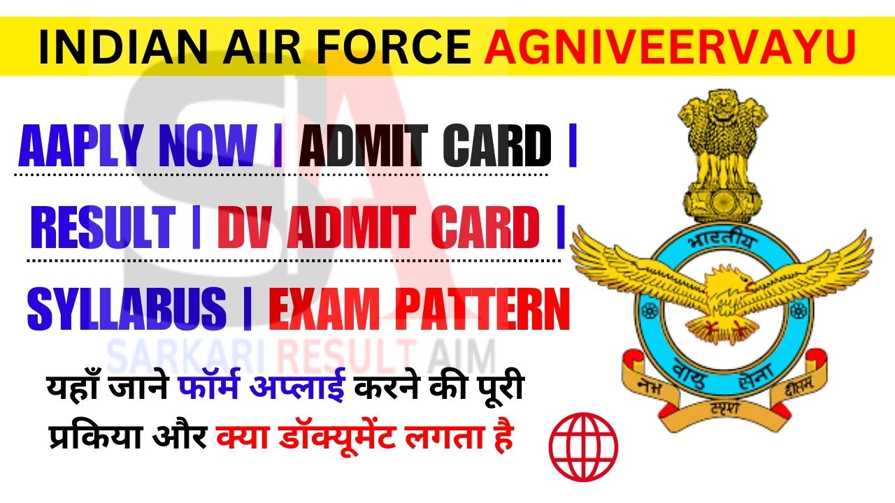 Indian Air Force Agniveervayu Vayu