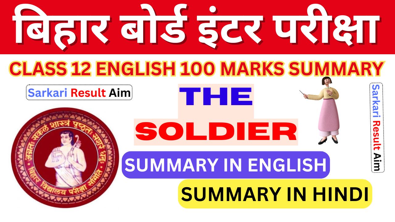 The Soldier Summary Explanation in Hindi & English By Rupert Brooke