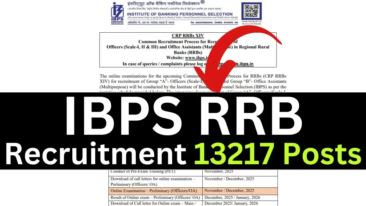 IBPS RRB Recruitment 2025