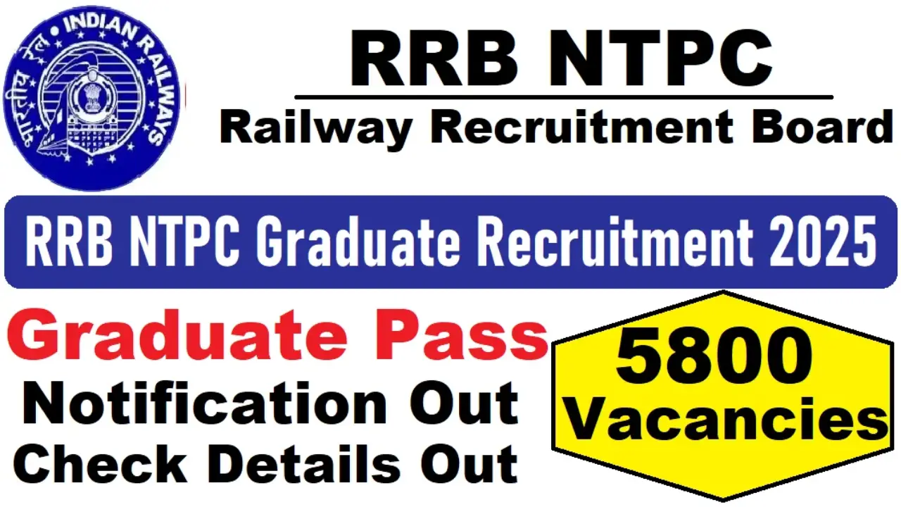 RRB NTPC Graduate Recruitment 2025